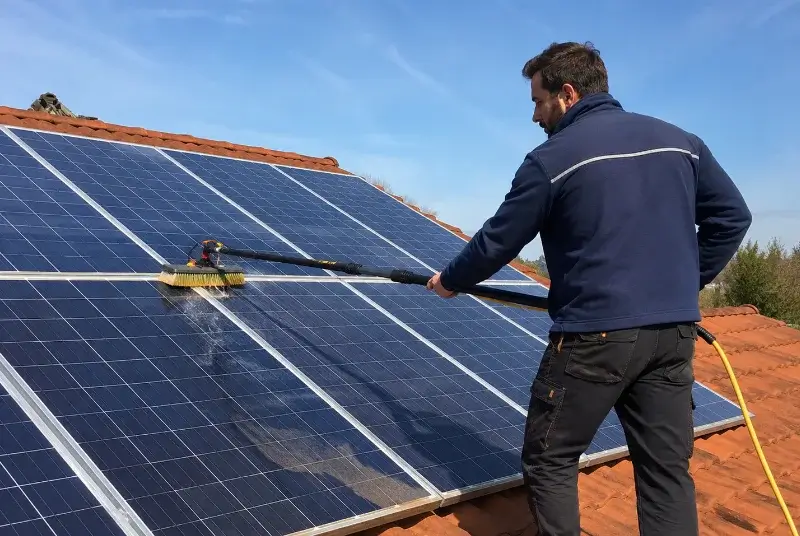 Nettoyage et entretien de panneaux solaires à Rasteau