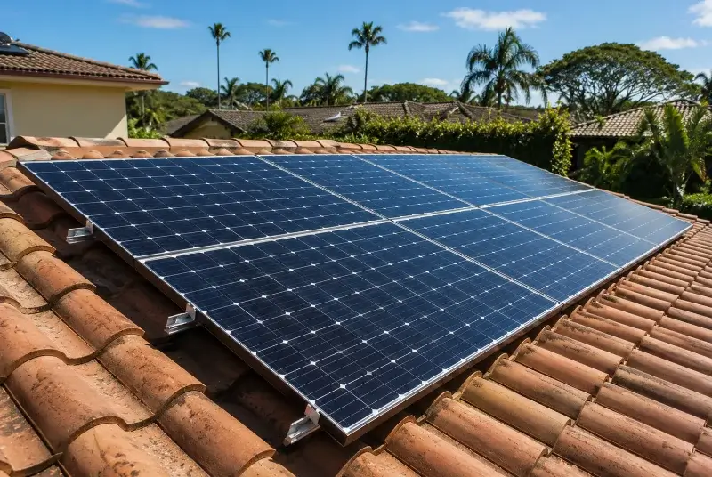 Installation de panneaux solaires à Rasteau